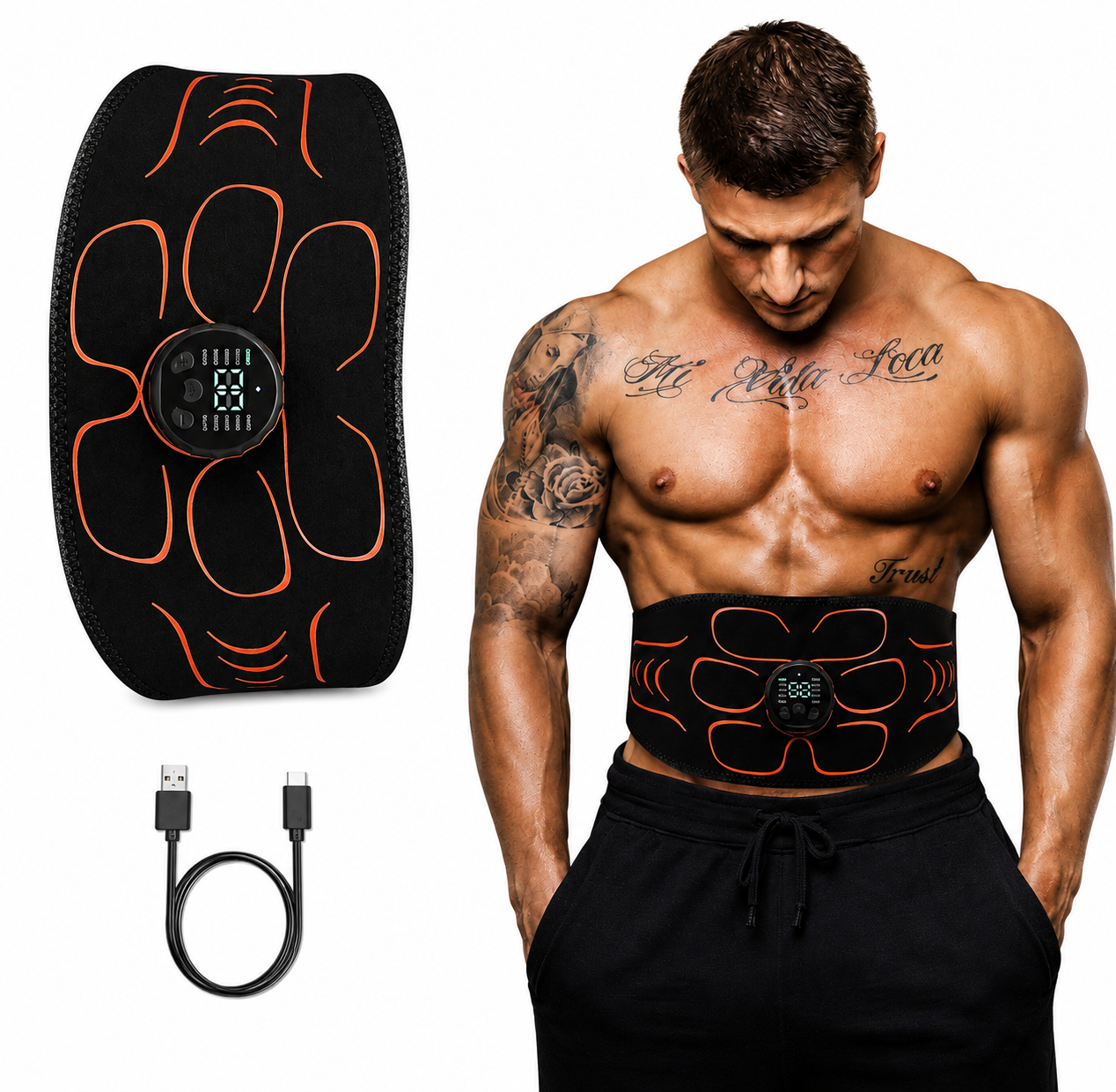 Ceinture EMS Recova — Stimulateur Musculaire Professionnel